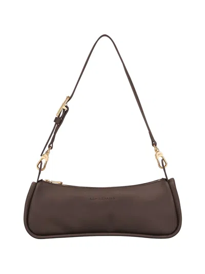 Longchamp Looong M Shoulder Bag In Brown