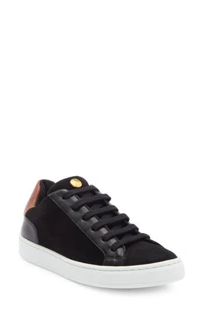 Longchamp Low Top Sneaker In Black
