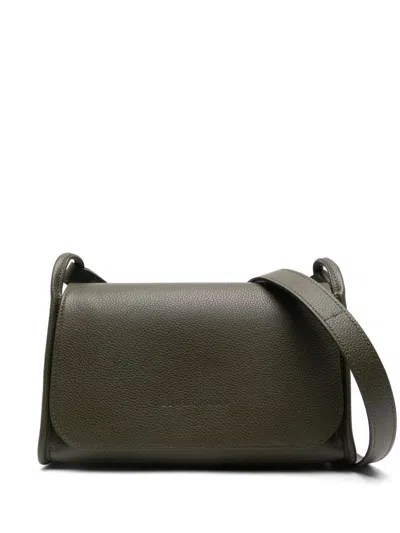 Longchamp M Le Foulonné Cross Body Bag In Green