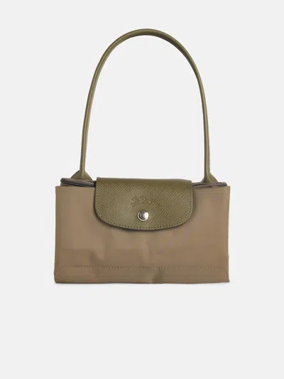 Longchamp 'm Le Pliage Green' Green Tela Shoulder Bag