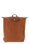 Longchamp 'm Le Pliage Original' Backpack In Brown
