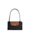 Longchamp 'm Le Pliage Original' Black Recycled Canvas Shoulder Bag