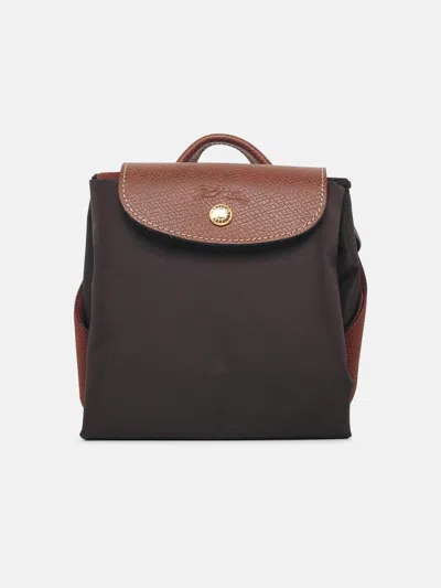 Longchamp 'm Le Pliage Original' 'moka' Tela Backpack In Brown