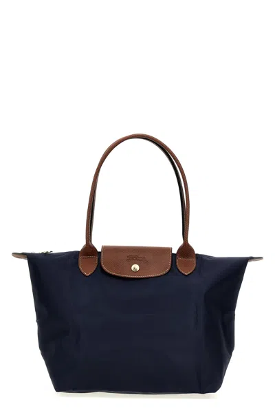 Longchamp 'm Le Pliage Original' Shoulder Bag In Blue