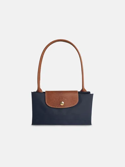 Longchamp 'm Le Pliage Original' Shoulder Bag In Marine Recycled Tela