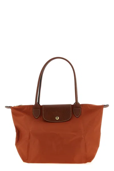 Longchamp 'm Le Pliage Original' Shoulder Bag In Orange