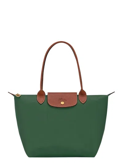 Longchamp M Le Pliage Original Tote Bag In Green
