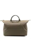 Longchamp M Le Pliage Travel Bag In Green