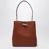 Longchamp M Le Roseau Hobo Bag In Bark Colour In Black