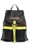 Longchamp Medium 3d Colorblock Leather Backpack In Multi