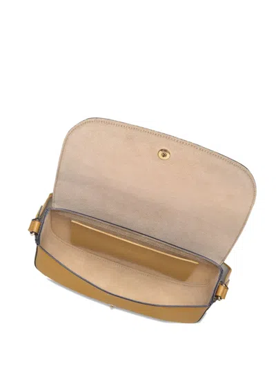 Longchamp Medium Épure Flap-closure Calfskin Cross-body Bag In Brown