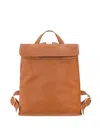 Longchamp Medium Le Foulonné Backpack In Brown