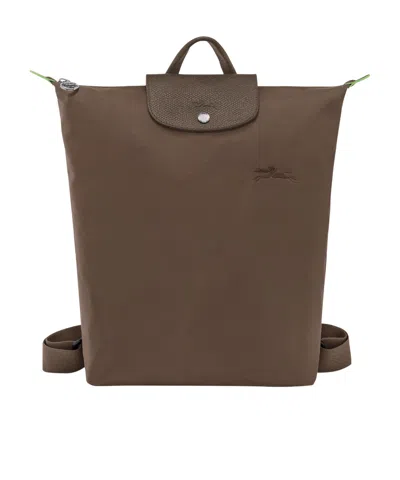 Longchamp Medium Le Pliage Backpack In Brown