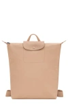 Longchamp Medium Le Pliage One Backpack In Brown