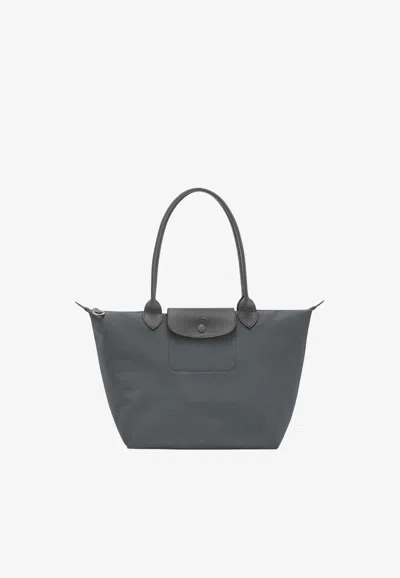 Longchamp Medium Le Pliage One Tote In Gray