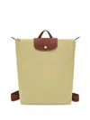 Longchamp Medium Le Pliage Original Backpack In Green