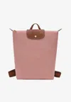 Longchamp Medium Le Pliage Original Backpack In Pink