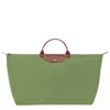 Longchamp Medium Le Pliage Original Luggage Bag In Brown