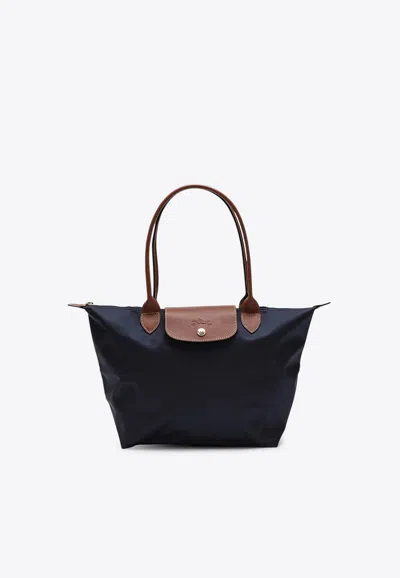 Longchamp Medium Le Pliage Original Tote Bag In Blue