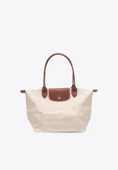 Longchamp Medium Le Pliage Original Tote Bag In White