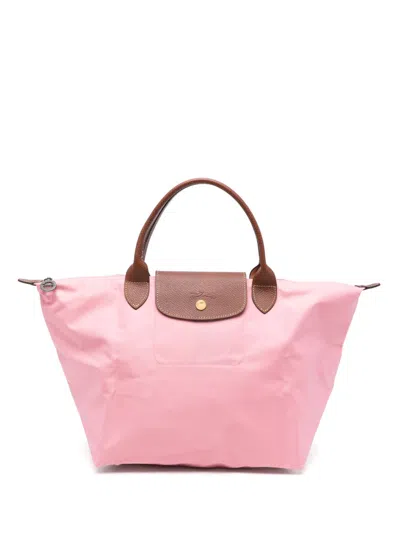 Longchamp Medium Le Pliage Original Tote Bag In 粉色