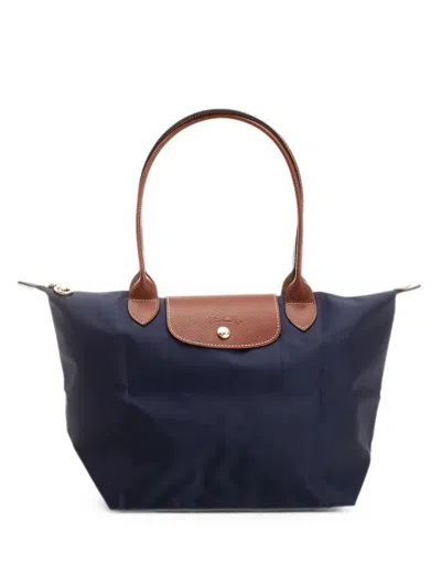 Longchamp Medium Le Pliage Original Tote Bag In Blue