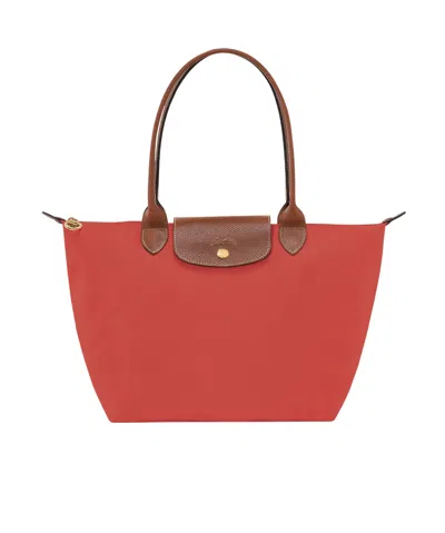Longchamp Medium Le Pliage Original Tote Bag In Brown