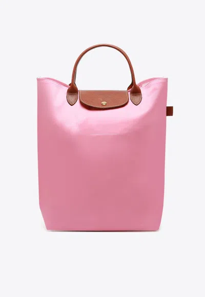 Longchamp Medium Le Pliage Original Tote Bag In Pink