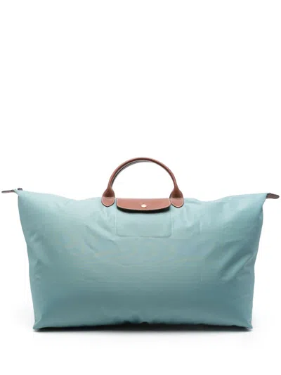 Longchamp Medium Le Pliage Original Travel Tote Bag In Blue