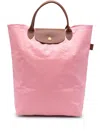 Longchamp Marshmallow-coloured Shopping Bag M Le Pliage Original In 粉色