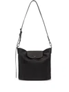 Longchamp Medium Le Pliage Xtra Leather Shoulder Bag In Black