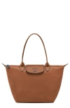 Longchamp Tote Bag M Le Pliage Xtra In Cognac