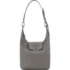 Longchamp Medium Le Pliage Xtra North/south Leather Hobo Bag In Turtledove