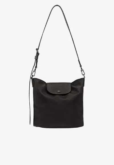 Longchamp Medium Le Pliage Xtra Shoulder Bag In Black