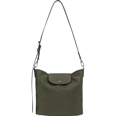Longchamp Medium Le Pliage Xtra Shoulder Bag In Green