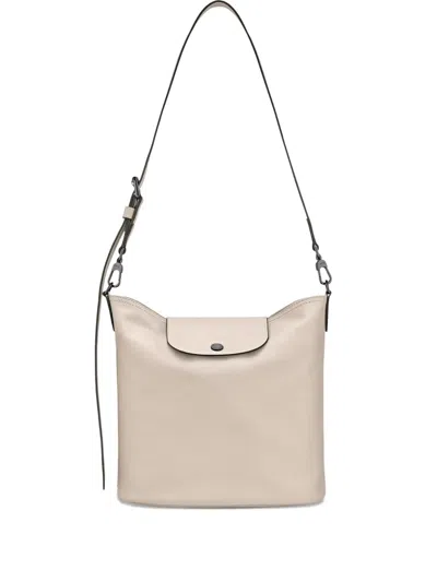 Longchamp Medium Le Pliage Xtra Shoulder Bag In Neutral