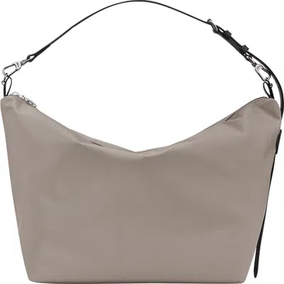 Longchamp Medium Le Slouch Hobo Bag In Gray