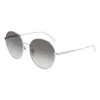 Longchamp Blue Metal Sunglasses In Blue