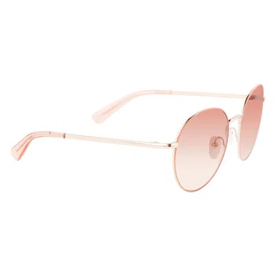 Longchamp Metal Women's Sunglasses In Brown