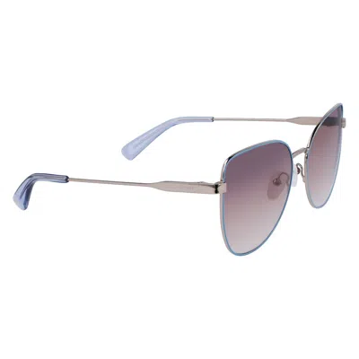Longchamp Metal Women's Sunglasses In Yellow
