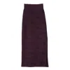 Longchamp Midi Skirt In Aubergine