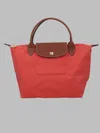 Longchamp Mini Chic Handbag In Red