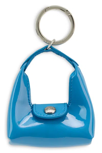 Longchamp Mini Handbag Keyring Bag Charm (21 Cm) In Blue