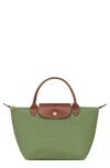 Longchamp 'mini Le Pliage' Handbag In Lichen