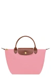 Longchamp Small Le Pliage Original Top Handle Bag In Marshmallow