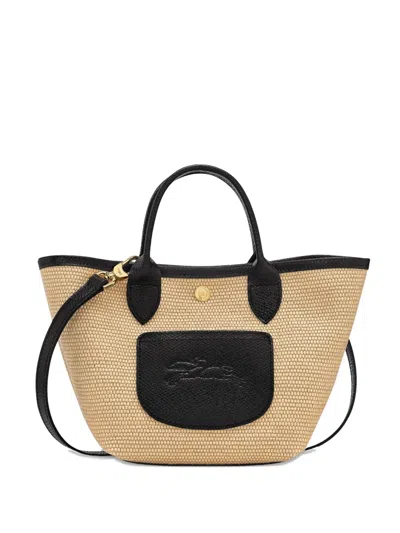 Longchamp Mini Le Pliage Tote Bag In Black