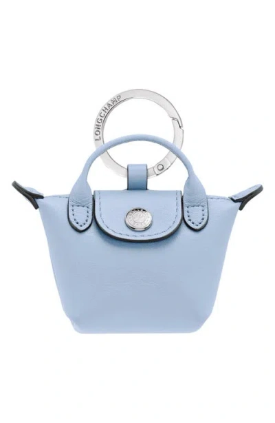 Longchamp Mini Le Pliage Xtra Airpods Case In Blue