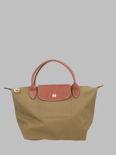Longchamp Mini Polyamide Handbag In Green
