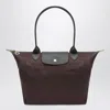 Longchamp Mocha Coloured Le Pliage Green M Bag