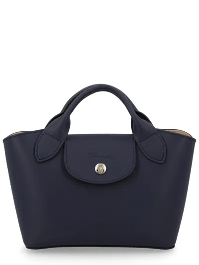 Longchamp Navy Blue Epure Xs Tote